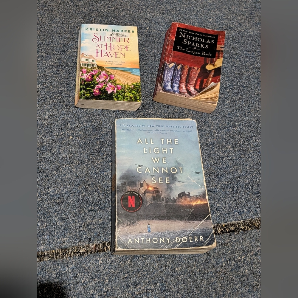 Set Of 3 Novels